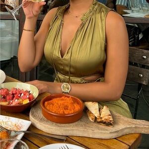 Zara green dress. Size medium.